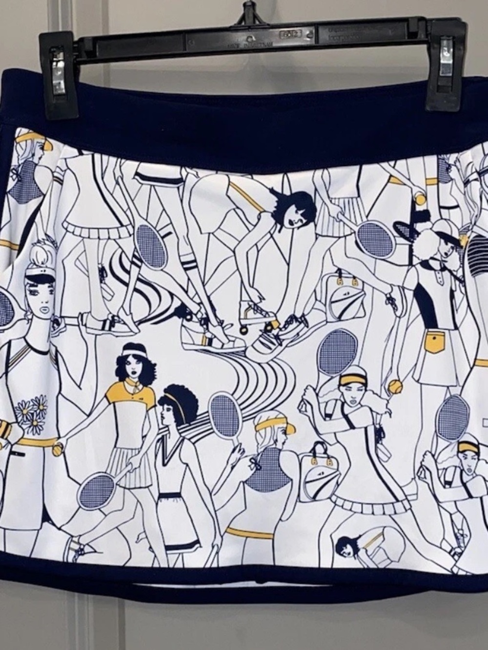 Grand Slam Navy & White Performance Tennis Pickleball Golf Skort - Size L - Picture 3 of 8